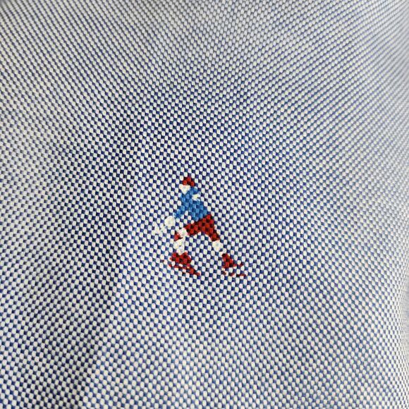 Basic Zara Man hockey player print button front long sleeve shirt men's size M - Picture 3 of 10